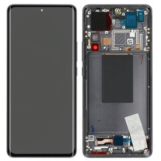 Vetro e schermo LCD per Xiaomi 12 Pro, originale, nero Vetro e schermo LCD per Xiaomi 12 Pro, originale, nero