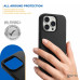 Cover silicone per Apple iPhone 11 Pro Max, nero Cover silicone per Apple iPhone 11 Pro Max, nero
