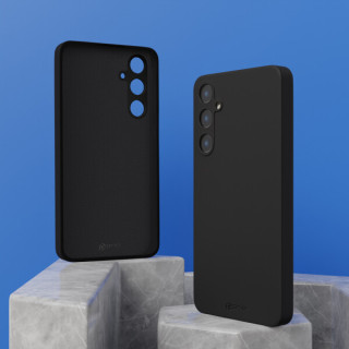 Cover silicone per Samsung Galaxy A55, nero Cover silicone per Samsung Galaxy A55, nero