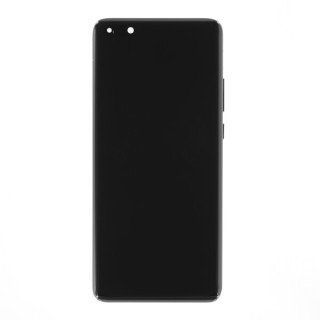 Vetro e schermo LCD per Huawei P40 Pro, originale (OEM), nero