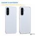 Cover silicone per Samsung Galaxy A36 / A37 / A56, trasparente