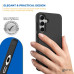Cover silicone per Samsung Galaxy A57, nero