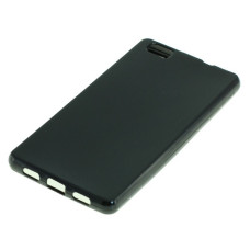 Cover silicone per Huawei P8 Lite, nero