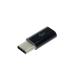 Adattatore da MicroUSB a USB-C, nero