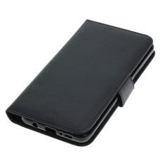 Copertura pieghevole per Samsung Galaxy S9+ / SM-G965F di pelle artificiale, nera