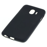 Cover silicone per Samsung Galaxy J4 (2018), nero