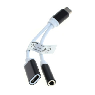 Adattatore - distributore da USB-C a USB-C e jack 3,5mm