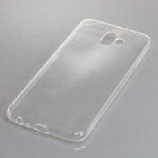 Cover silicone per Samsung Galaxy J6 Plus, trasparente