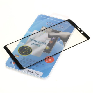 Vetro temperato prottetivo per Samsung Galaxy A9, Full Cover 3D, neroo