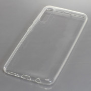 Cover silicone per Samsung Galaxy A50, trasparente