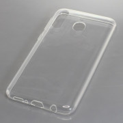 Cover silicone per Samsung Galaxy M30, trasparente