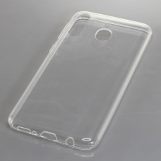 Cover silicone per Samsung Galaxy M30, trasparente