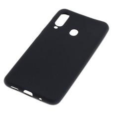 Cover silicone per Samsung Galaxy A60, nero