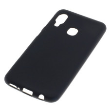 Cover silicone per Samsung Galaxy A20E, nero