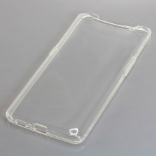 Cover silicone per Samsung Galaxy A80, trasparente