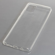 Cover silicone per Samsung Galaxy Note 10 Lite, trasparente