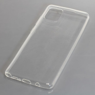Cover silicone per Samsung Galaxy Note 10 Lite, trasparente
