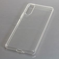 Cover silicone per Sony Xperia 1 II, trasparente