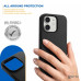 Cover silicone per Apple iPhone 12 Mini, nero Cover silicone per Apple iPhone 12 Mini, nero