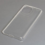 Cover silicone per Xiaomi Mi 11, trasparente