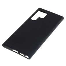 Cover silicone per Samsung Galaxy S22 Ultra, nero