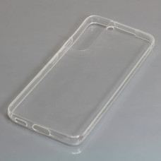 Cover silicone per Samsung Galaxy S22, trasparente