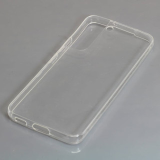 Cover silicone per Samsung Galaxy S22, trasparente