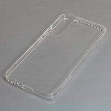 Cover silicone per Samsung Galaxy S22 Plus, trasparente