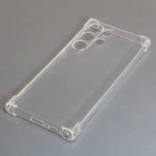 Cover silicone per Samsung Galaxy S22 Ultra, trasparente
