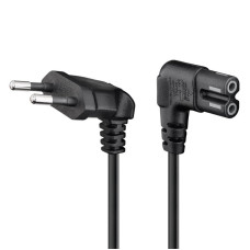 Cavo di alimentazione per alimentatori con connettore a 2 pin tipo C7, 3m Cavo di alimentazione per alimentatori con connettore a 2 pin tipo C7, 3m