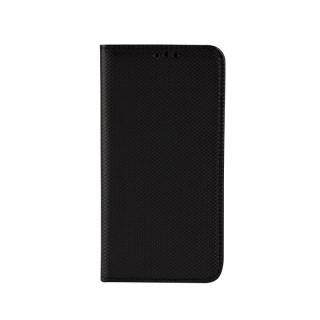 Copertura pieghevole per Samsung Galaxy S22 di pelle artificiale, nera