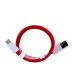 OnePlus Warp cavo da USB-A a USB-C, rosso, 1.0 m