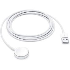 Stazione di ricarica per Apple Watch, USB-A, 2m, originale, bianca