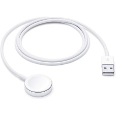 Stazione di ricarica per Apple Watch, USB-A, 1m, originale, bianca