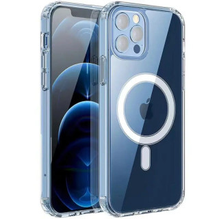 Cover silicone per Apple iPhone 16 Pro Max, Magsafe, trasparente