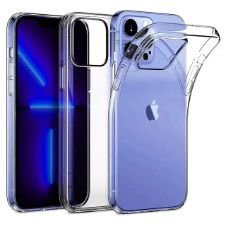 Cover silicone per Apple iPhone 16 Pro, trasparente