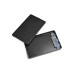 Custodia esterna per disco HDD/SSD 2.5" USB 3.0, nero