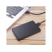 Custodia esterna per disco HDD/SSD 2.5" USB 3.0, nero