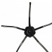 Set di spazzole laterali a cinque lati per Xiaomi Roborock E4 / S4 / S6