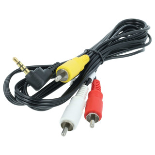 Cavo audio-video STV-250N / MC-20FR per fotocamere e fotocamere Canon / Sony