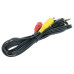 Cavo audio-video STV-250N / MC-20FR per fotocamere e fotocamere Canon / Sony