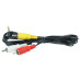 Cavo audio-video STV-250N / MC-20FR per fotocamere e fotocamere Canon / Sony