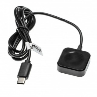 Stazione di ricarica per Apple Watch, USB-C, 1m, nera Stazione di ricarica per Apple Watch, USB-C, 1m, nera
