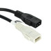 Adattatore da Audi / VW / Seat / Škoda 2x2-pin a OBD2
