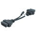 Adattatore da Hyundai / Mitsubishi 12-pin a OBD2