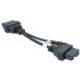 Adattatore da Hyundai / Mitsubishi 12-pin a OBD2