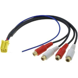 Adattatore da Mini-ISO a 4 x Cinch
